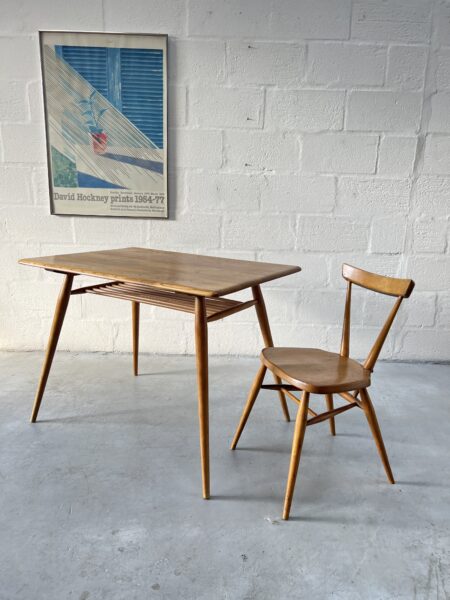 1960s Vintage Ercol 393 Mid Century Breakfast Table  