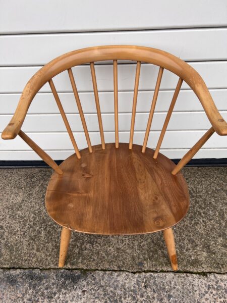 ERCOL Classic 'Cow Horn' Windsor Fireside Armchair 338