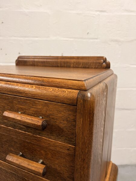 Utility Art Deco Vertical Sideboard, 1930s