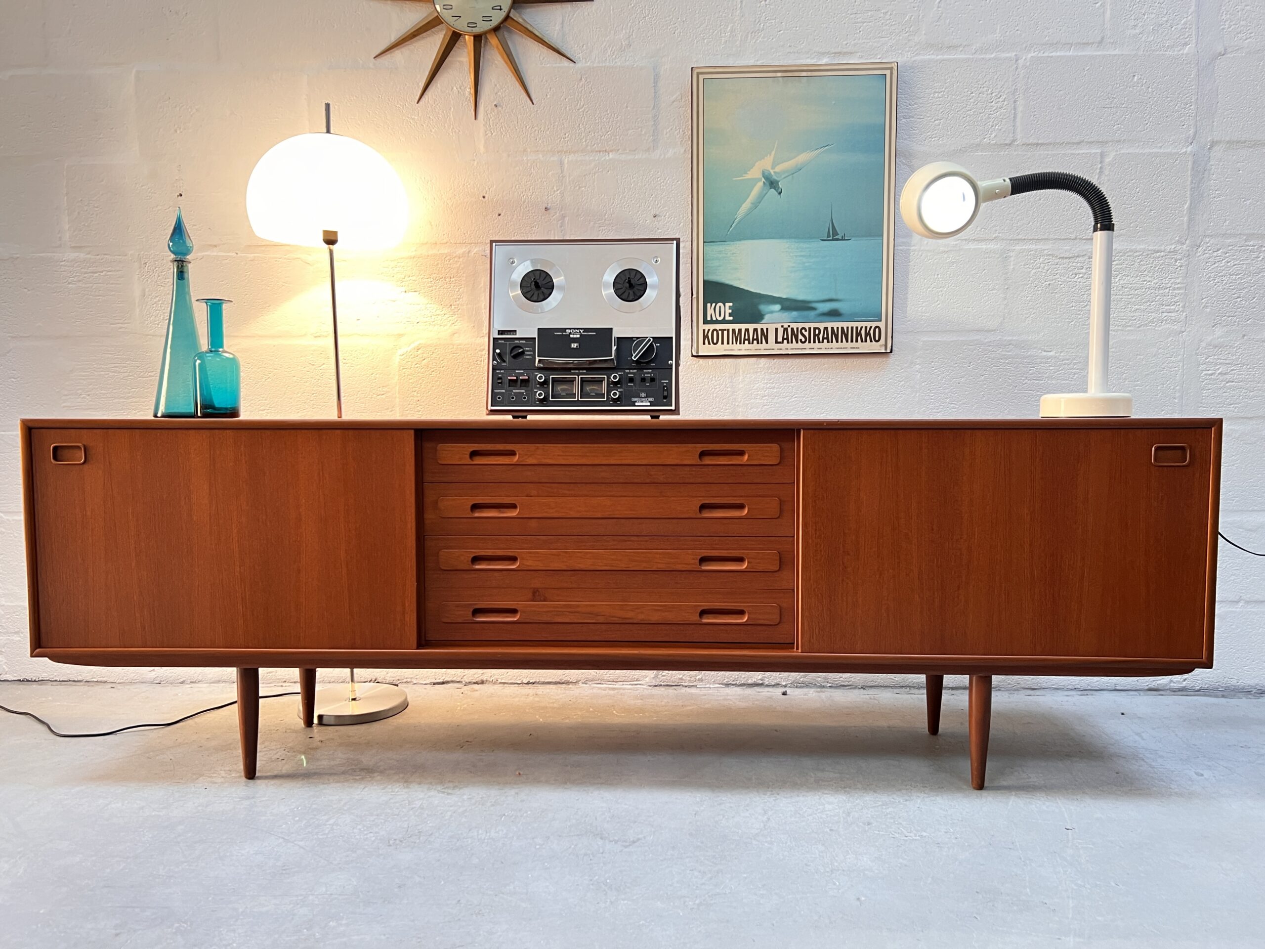 Vintage 1960s Sideboard by Clausen & Son for Silkeborg, Denmark