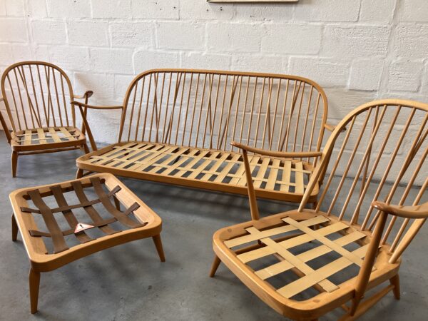 Vintage Ercol Windsor Living Room Suite