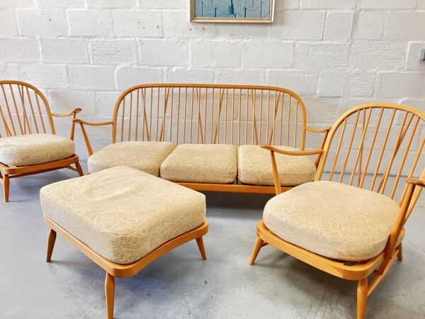 Vintage Ercol Windsor Living Room Suite