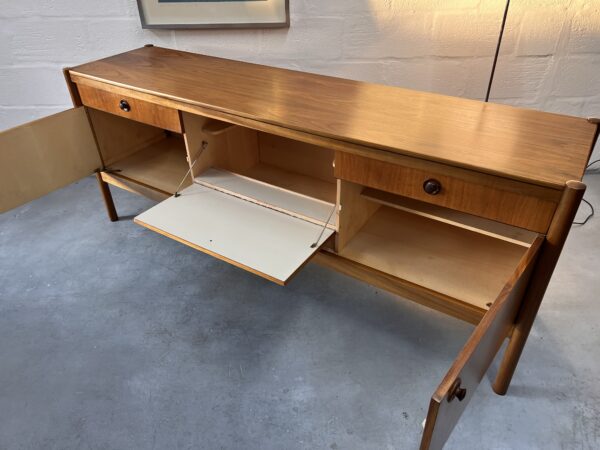 1960's Vintage Teak Sideboard by Uniflex
