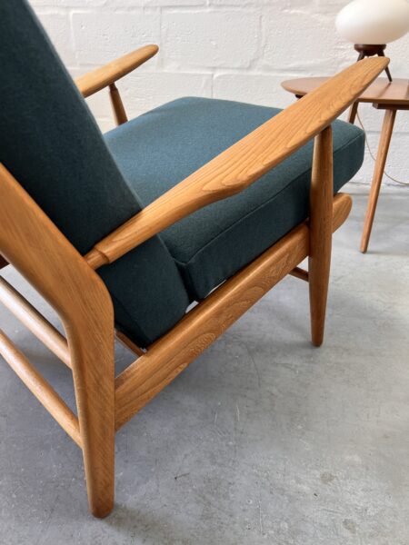 British Pair of Mid Century Armchairs by Scandart