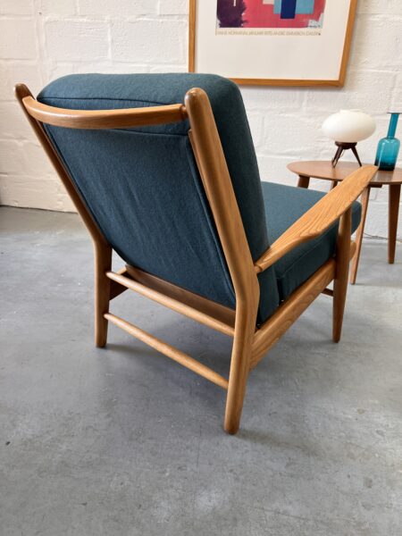 British Pair of Mid Century Armchairs by Scandart