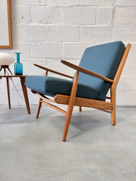 British Pair of Mid Century Armchairs by Scandart