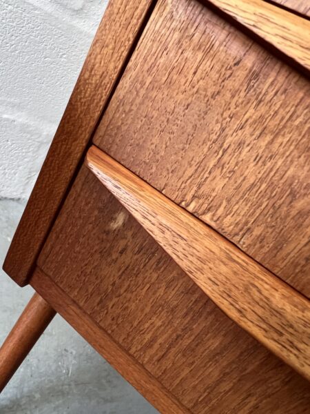 Mid Century Danish Teak Desk by Gunnar Nielsen for Tibergaard, 1960s 