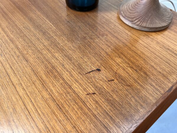 Mid Century Danish Teak Desk by Gunnar Nielsen for Tibergaard, 1960s 