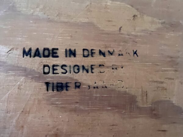 Mid Century Danish Teak Desk by Gunnar Nielsen for Tibergaard, 1960s 