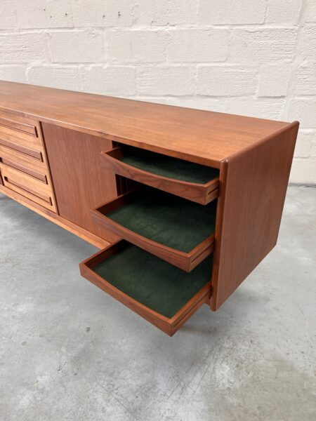 Mid Century Vintage Sideboard by Johannes Andersen for Uldum Møbelfabrik