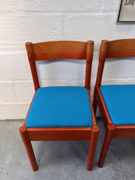 Set of 4 Vintage Habitat Magistretti Modello Dining Chairs