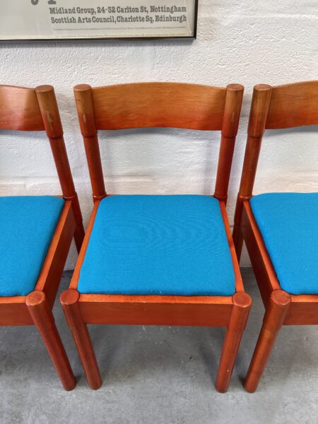 Set of 4 Vintage Habitat Magistretti Modello Dining Chairs