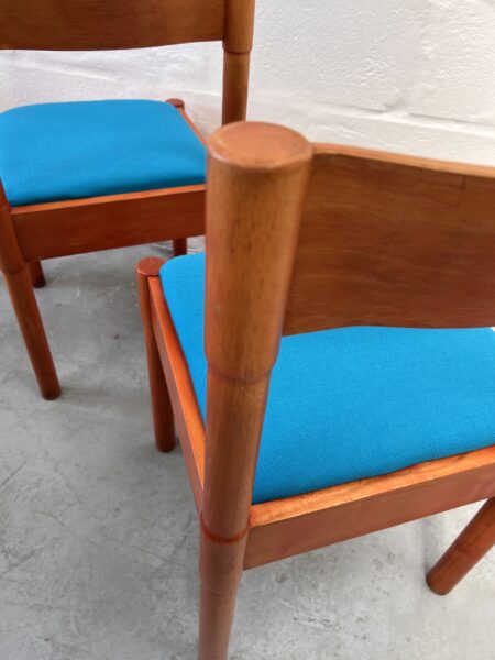 Set of 4 Vintage Habitat Magistretti Modello Dining Chairs