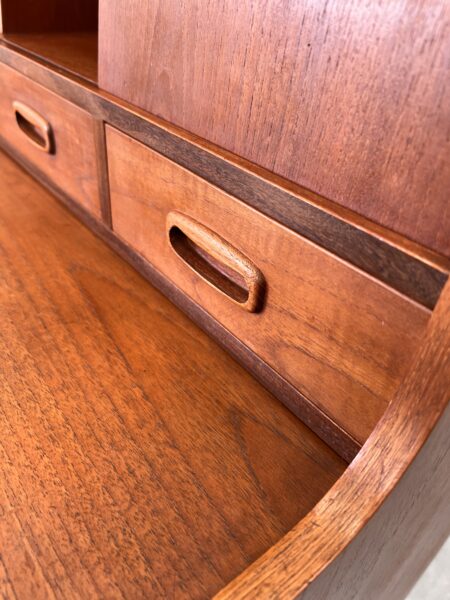 1960's Danish Teak Vintage Writing Bureau