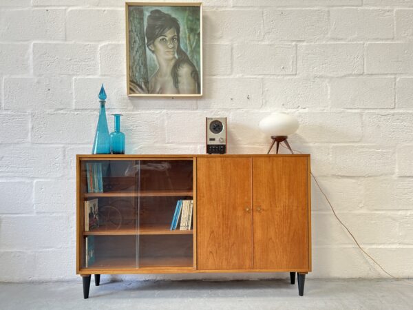Vintage Bookcase / Display Cabinet