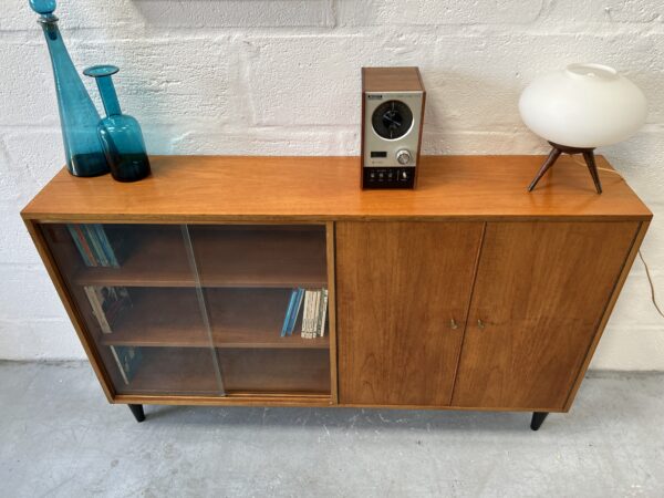 Vintage Bookcase / Display Cabinet