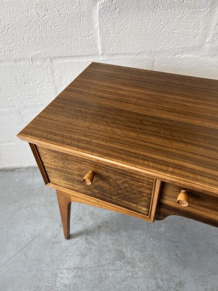 1950s Walnut Mid Century Alfred Cox Dressing Table