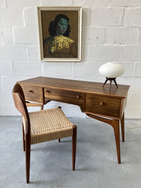 1950s Walnut Mid Century Alfred Cox Dressing Table