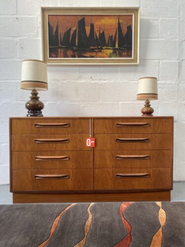 Vintage G Plan 'Fresco' Chest of Eight Drawers