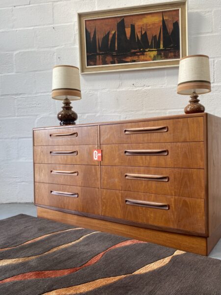 Vintage G Plan 'Fresco' Chest of Eight Drawers