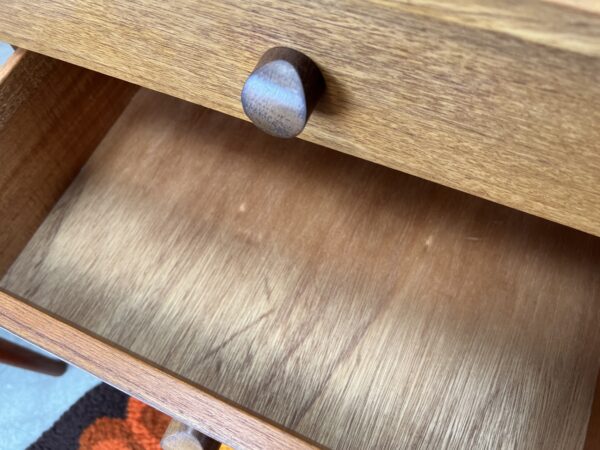 Vintage Teak Avalon Small Sideboard / Chest of Drawers