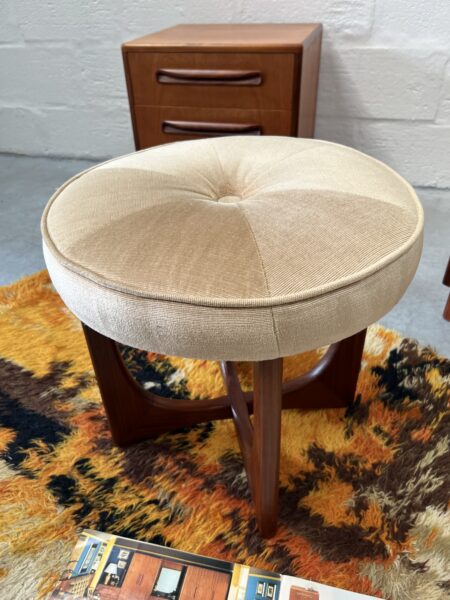 Vintage 1970s G Plan 'Fresco' Dressing Stool