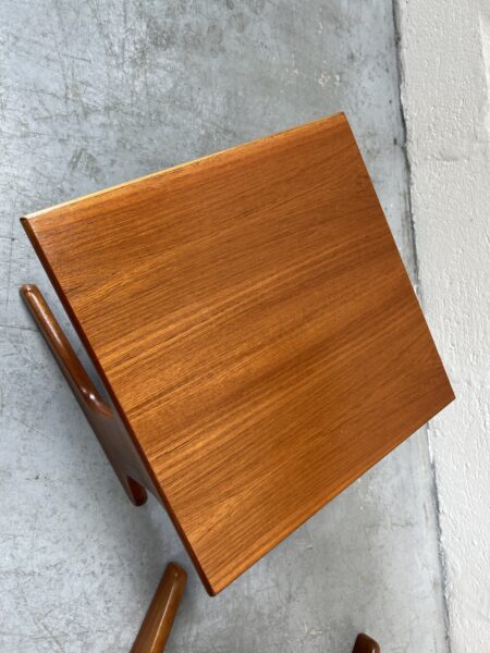 Portwood 1970s Retro Vintage Teak Nesting Tables 