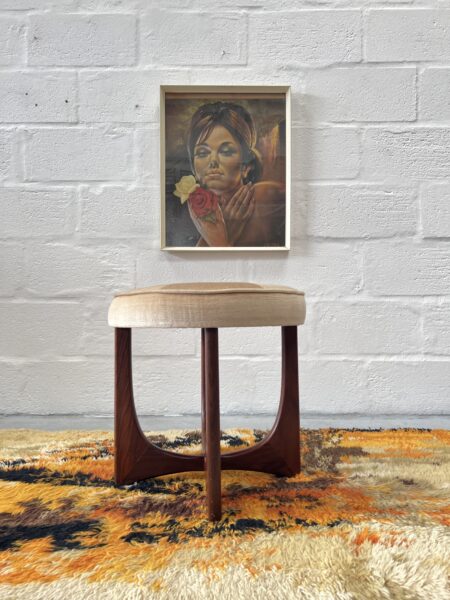 Vintage 1970s G Plan 'Fresco' Dressing Stool