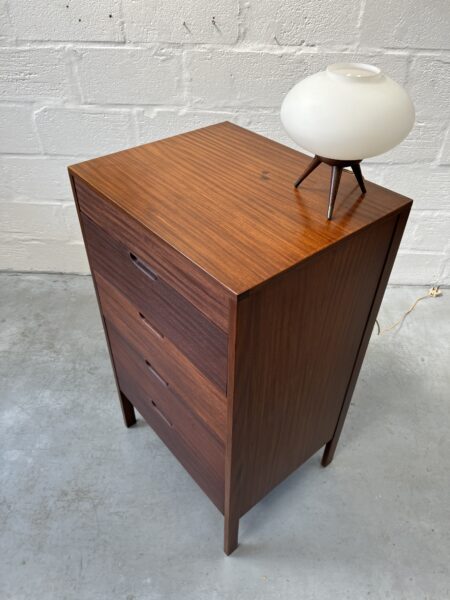 Mid Century Richard Hornby Afromosia Tallboy for Fyne Ladye