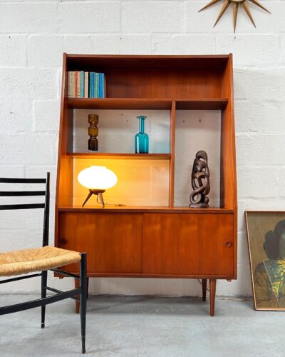 1960s Vintage Teak Room Divider / Wall Unit 