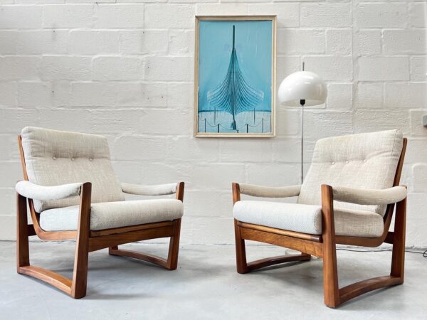 Original Mid Century 'Virginia' Three Piece Suite by Guy Rogers