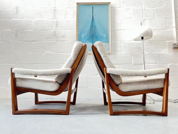 Original Mid Century 'Virginia' Three Piece Suite by Guy Rogers