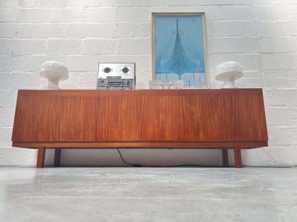 IB Kofod Larsen Long Teak Sideboard for Seffle