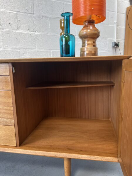 1950s Scandart Golden Elm Sideboard 