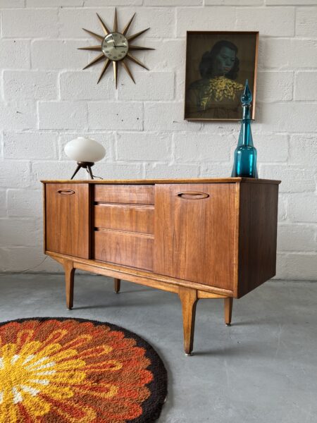 Mid Century 1960s Small Jentique Sideboard 