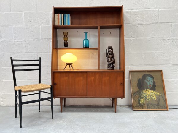 1960s Vintage Teak Room Divider / Wall Unit