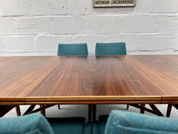 Vintage Archie Shine 'Hamilton' Range Dining Table and 6 Chairs