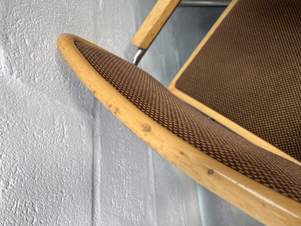 Set of 6 Cesca Style Dining Chairs and Glass Oval Table