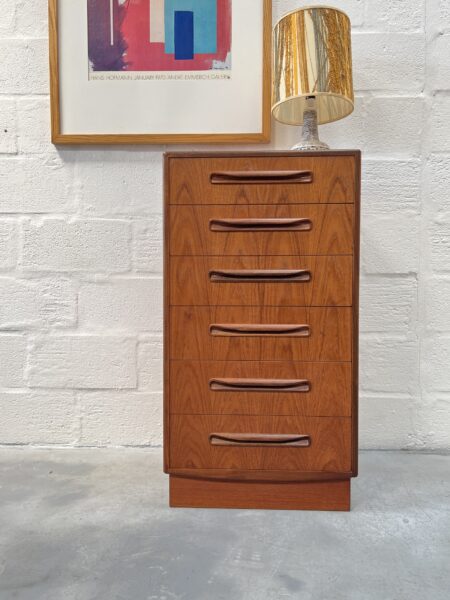 Classic G Plan 'Fresco' Tallboy / Chest of Drawers