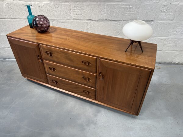 1960s Mid Century Vintage Ercol 455 Blonde Sideboard  