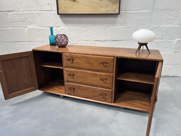 1960s Mid Century Vintage Ercol 455 Blonde Sideboard  