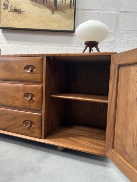 1960s Mid Century Vintage Ercol 455 Blonde Sideboard  