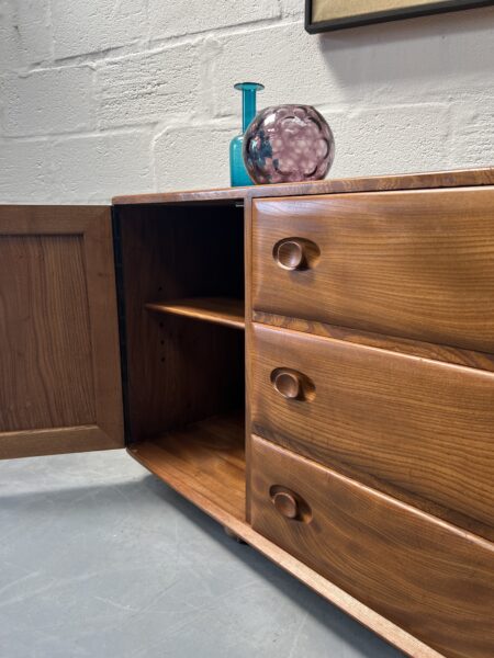 1960s Mid Century Vintage Ercol 455 Blonde Sideboard  