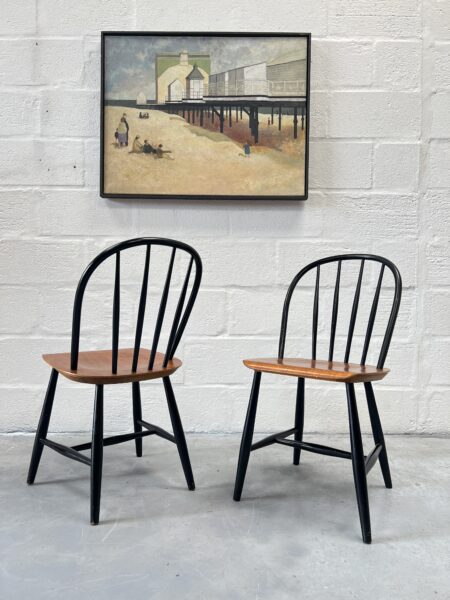 Pair of Vintage Pinnstol Dining Chair by Nesto, Nässjö