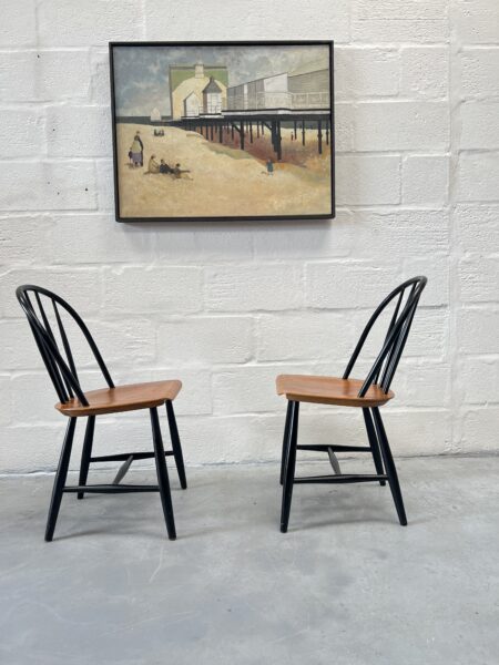 Pair of Vintage Pinnstol Dining Chair by Nesto, Nässjö