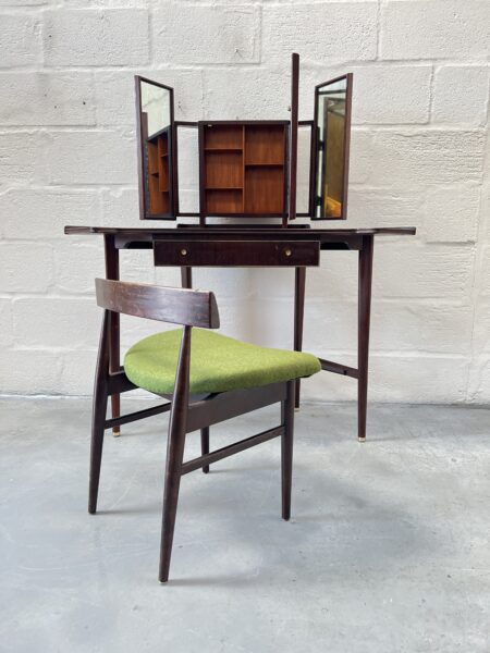 Mid Century Greaves & Thomas Dressing Table & Chair