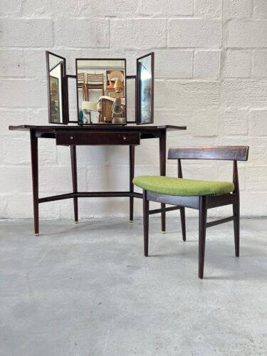 Mid Century Greaves & Thomas Dressing Table & Chair