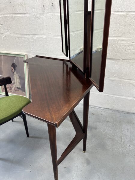 Mid Century Greaves & Thomas Dressing Table & Chair