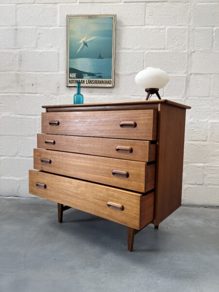 1960s ‘Codan’ Chest Of Four Drawers By John Herbert For Younger 