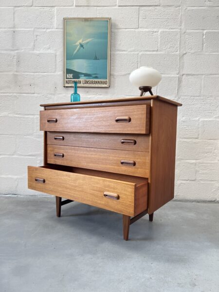 1960s ‘Codan’ Chest Of Four Drawers By John Herbert For Younger 